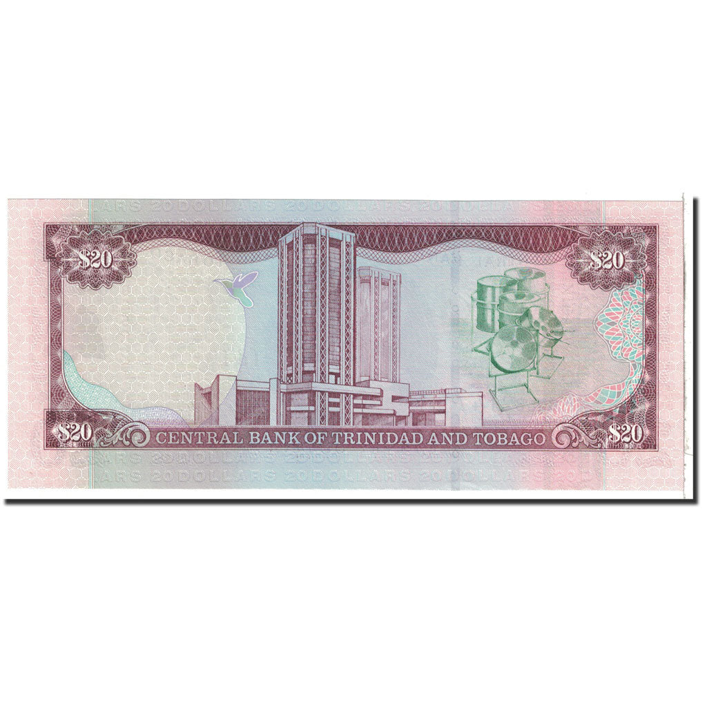 Banknote, Trinidad and Tobago, 20 Dollars, 2002, Undated, KM:44b, UNC(65-70)