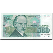 Geldschein, Bulgarien, 500 Leva, 1993, Undated, KM:104a, UNZ