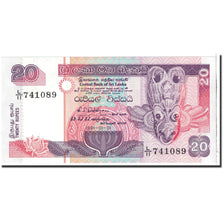 Banknote, Sri Lanka, 20 Rupees, 1991, 1991-01-01, KM:103a, UNC(65-70)