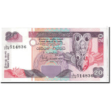 Geldschein, Sri Lanka, 20 Rupees, 2001, 2001-12-12, KM:116a, UNZ