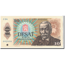 Banknote, Czechoslovakia, 10 Korun, 1986, Undated, KM:94, UNC(65-70)