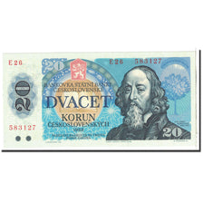 Banknote, Czechoslovakia, 20 Korun, 1968, Undated, KM:95, UNC(65-70)