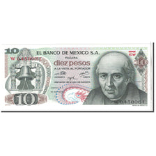 Banknot, Mexico, 10 Pesos, 1974, 1974-10-16, KM:63i, UNC(65-70)
