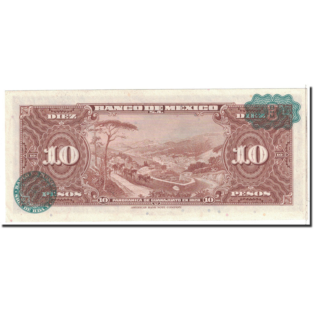 México, 10 Pesos, 1959, KM:58g, 1959-05-20, UNC