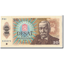 Banknote, Czechoslovakia, 10 Korun, 1986, Undated, KM:94, UNC(65-70)