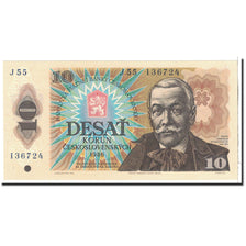 Banknote, Czechoslovakia, 10 Korun, 1986, Undated, KM:94, UNC(65-70)