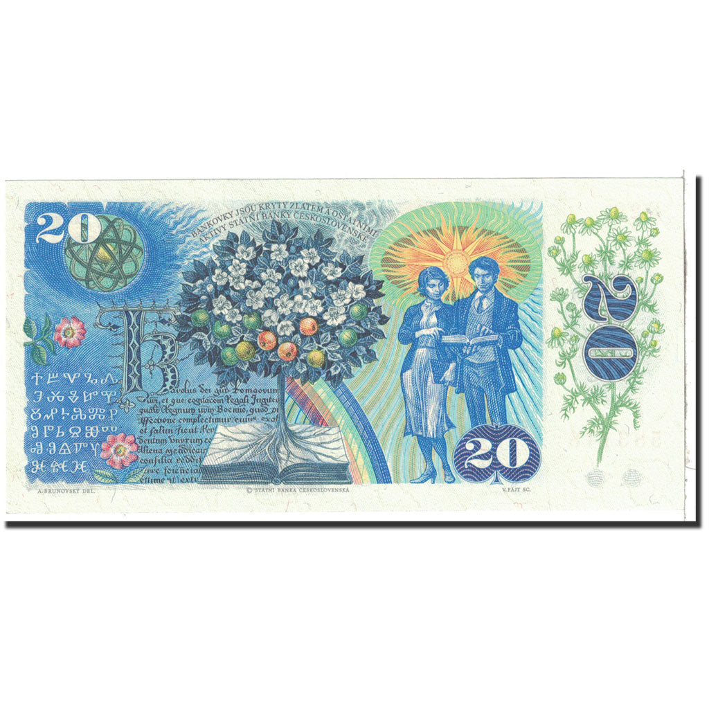 Banknote, Czechoslovakia, 10 Korun, 1986, Undated, KM:94, UNC(65-70)