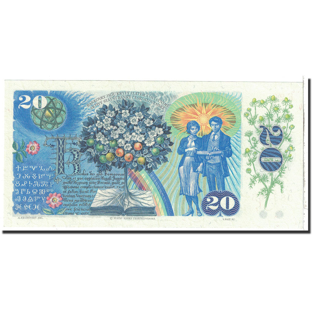 Banknote, Czechoslovakia, 10 Korun, 1986, Undated, KM:94, UNC(65-70)