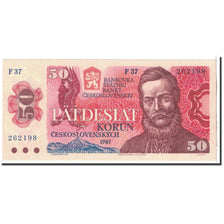 Banknote, Czechoslovakia, 50 Korun, 1987, Undated, KM:96a, UNC(65-70)