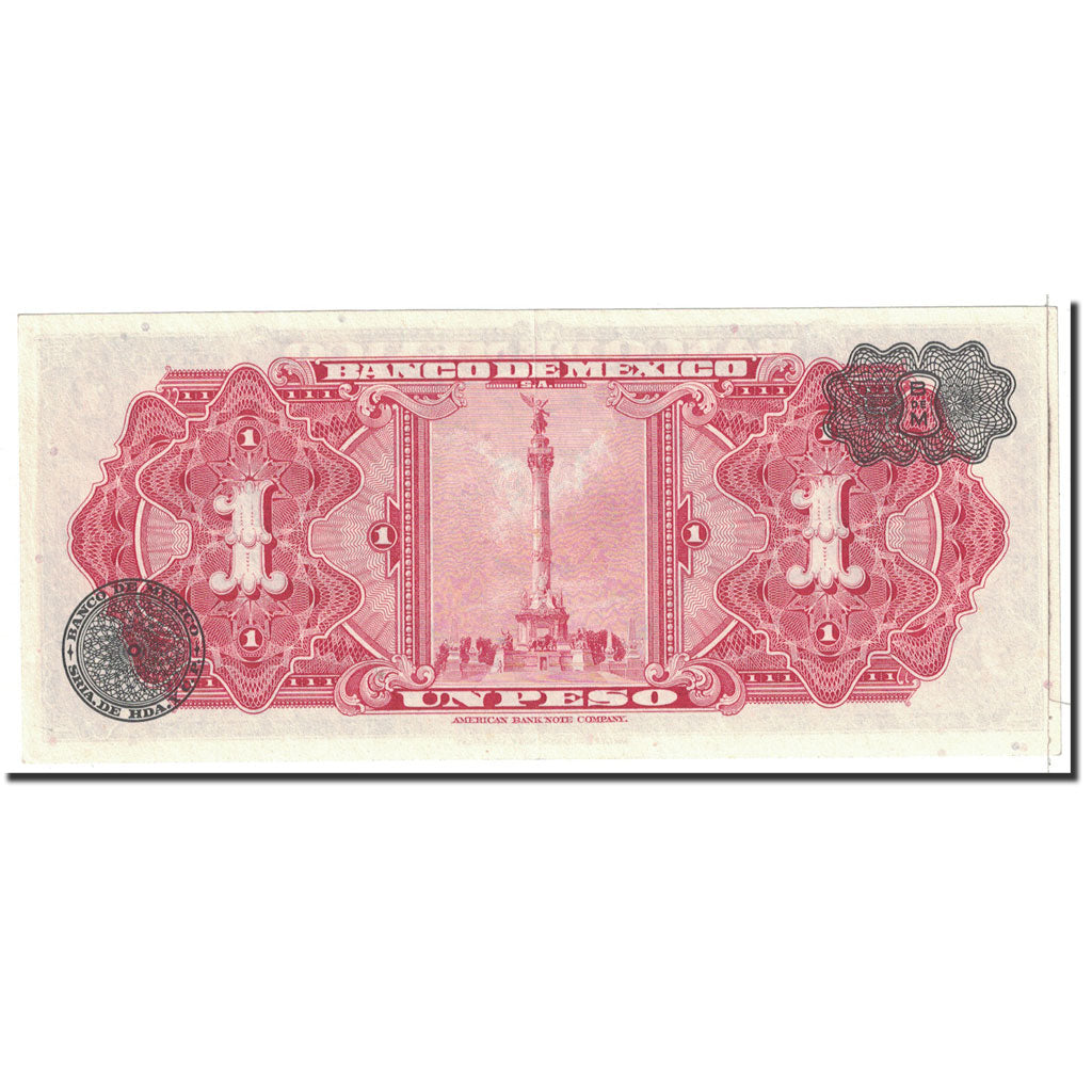 Mexico, 1 Peso, 1954, 1954-09-08, KM:56b, UNC(65-70)
