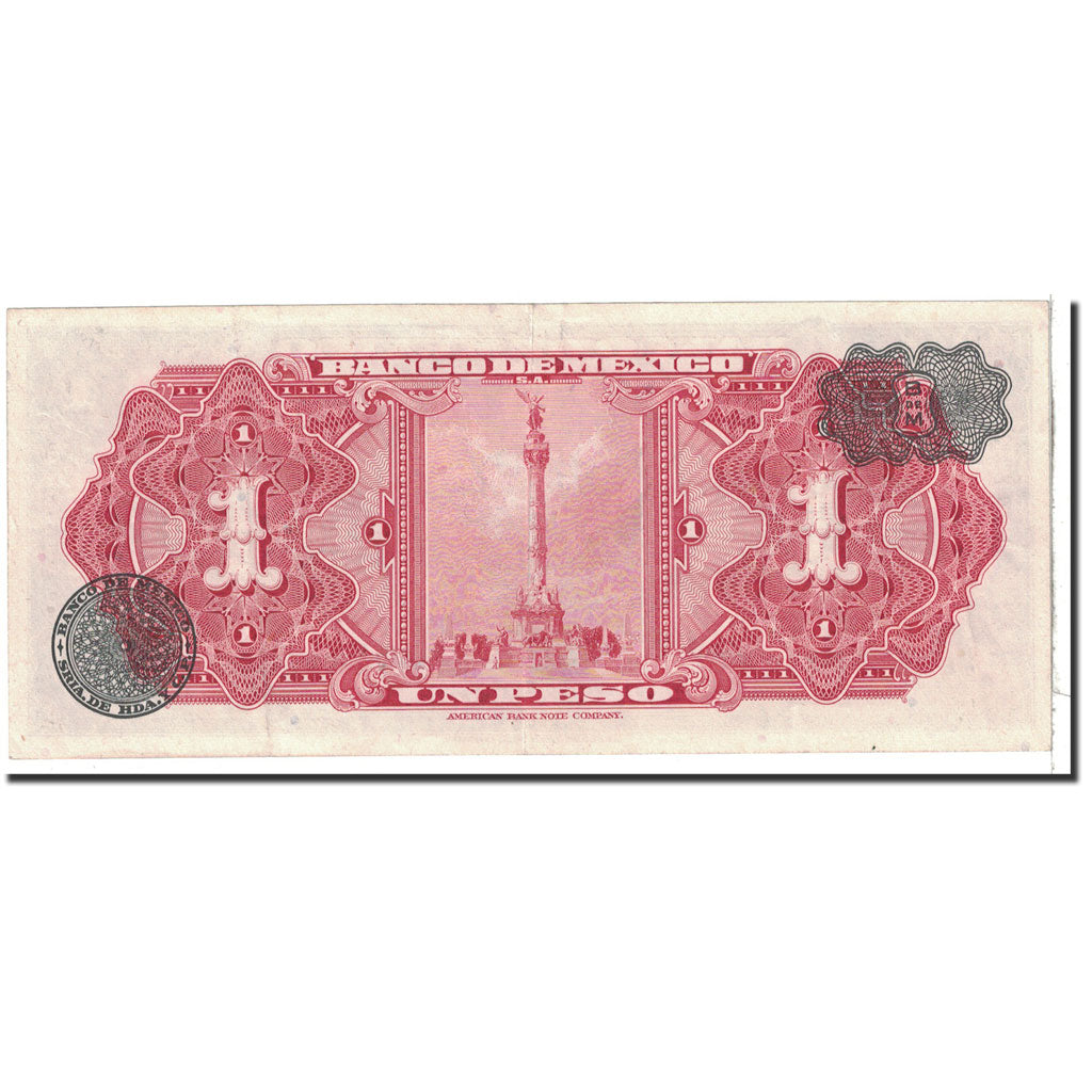 Billete, 1 Peso, 1959, México, KM:59e, 1959-03-18, UNC