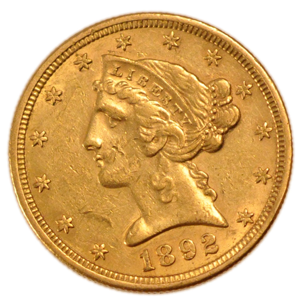 États-Unis, 5 Dollars Or