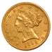 États-Unis, 5 Dollars Or