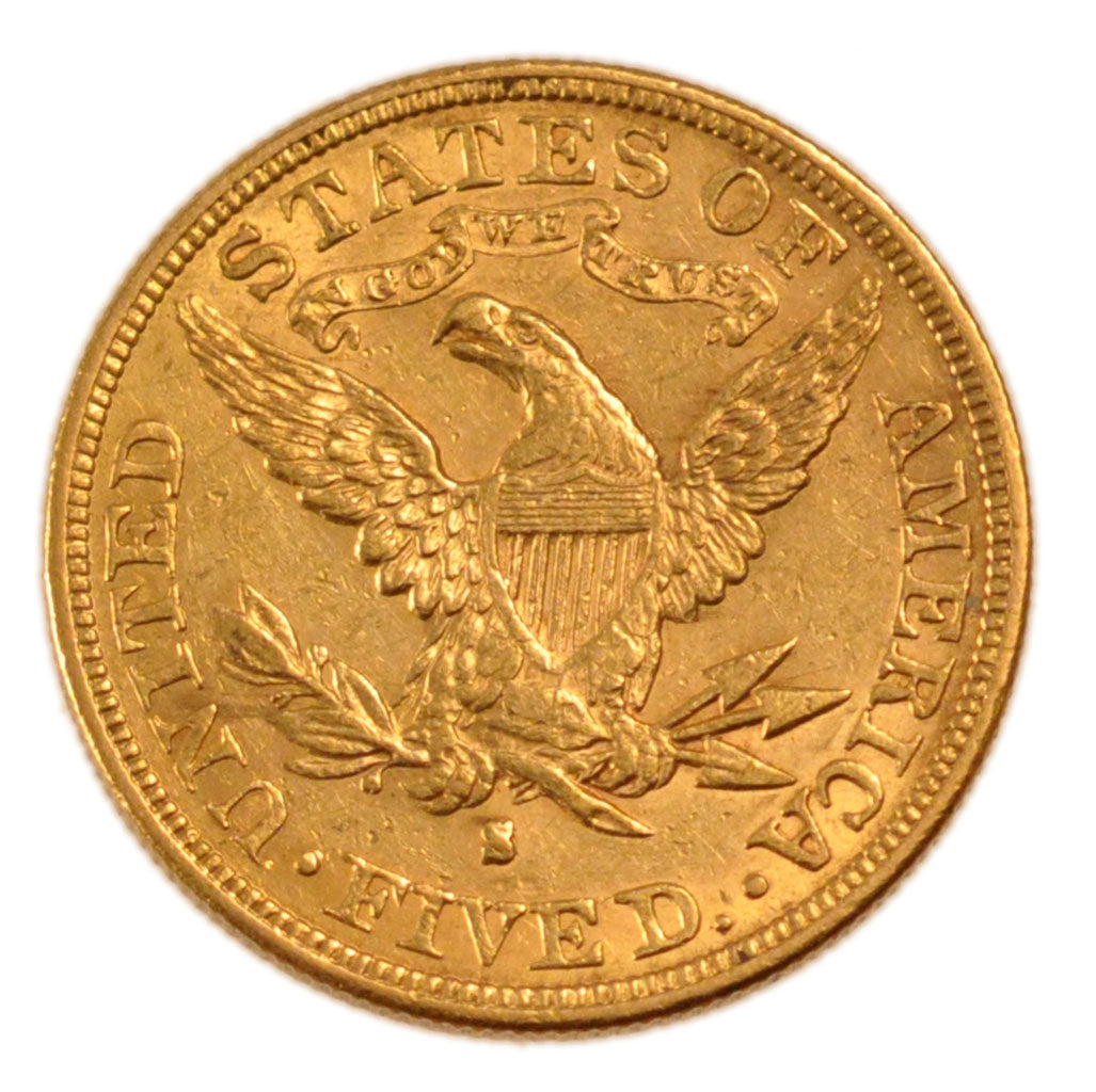 États-Unis, 5 Dollars Or