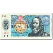 Banknote, Czechoslovakia, 20 Korun, 1988, Undated, KM:95, UNC(63)
