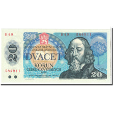 Banknot, Czechosłowacja, 20 Korun, 1988, Undated, KM:95, UNC(65-70)
