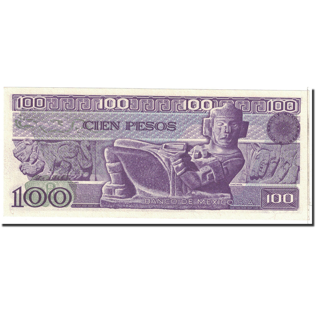 Banknote, Mexico, 100 Pesos, 1981, 1981-01-27, KM:74a, UNC(65-70)