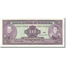 Banknote, Venezuela, 10 Bolívares, 1995, 1995-06-05, KM:61d, UNC(65-70)