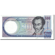 Billete, 500 Bolivares, 1990, Venezuela, KM:67d, 1990-05-31, EBC+