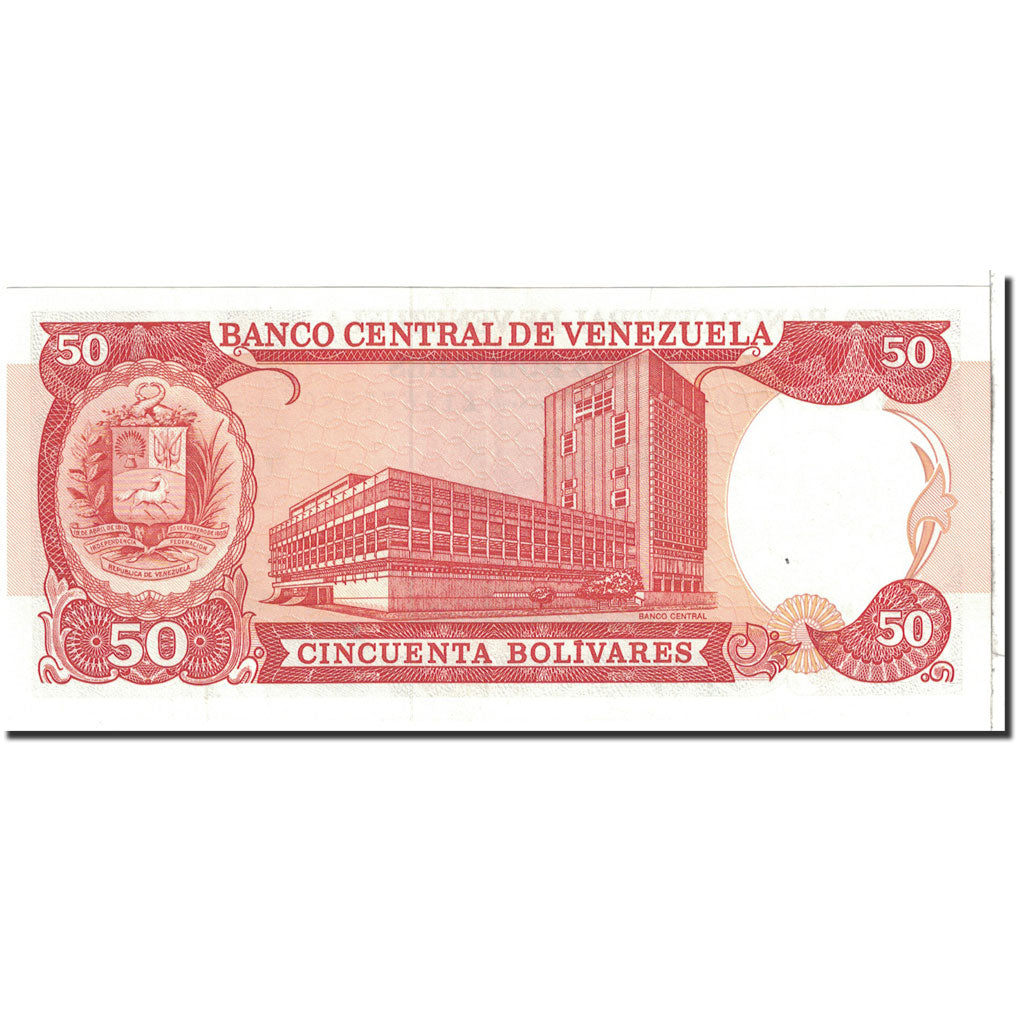 Billet, Venezuela, 50 Bolivares, 1990, 1990-05-31, KM:65c, NEUF