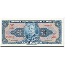 Billet, Brésil, 20 Cruzeiros, 1963, Undated, KM:168b, NEUF