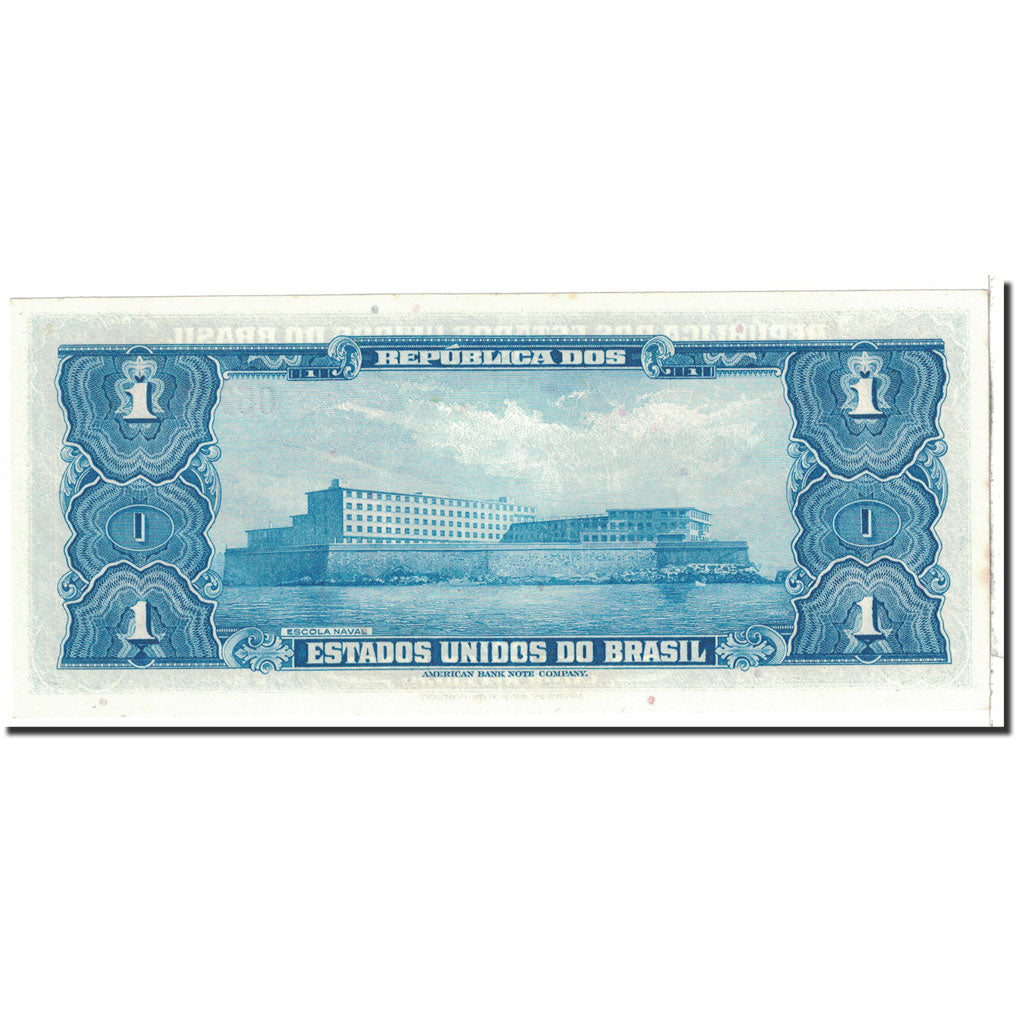Banknote, Brazil, 1 Cruzeiro, 1954, Undated, KM:150c, UNC(65-70)