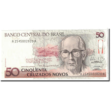 Banknote, Brazil, 50 Cruzados Novos, 1989, Undated, KM:219a, UNC(65-70)