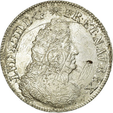 Moneta, Francia, Louis XIV, 1/2 Écu aux palmes, 1/2 Ecu, 1694, Lille, SPL