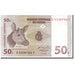Banknote, Congo Democratic Republic, 50 Centimes, 1997, 1997-11-01, KM:84a