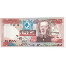 Billet, Uruguay, 5000 Nuevos Pesos, 1983, Undated, KM:65a, NEUF