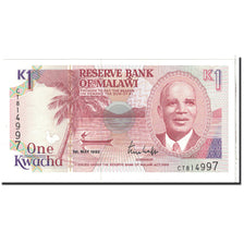 Banknote, Malawi, 1 Kwacha, 1992, 1992-05-01, KM:23b, UNC(65-70)