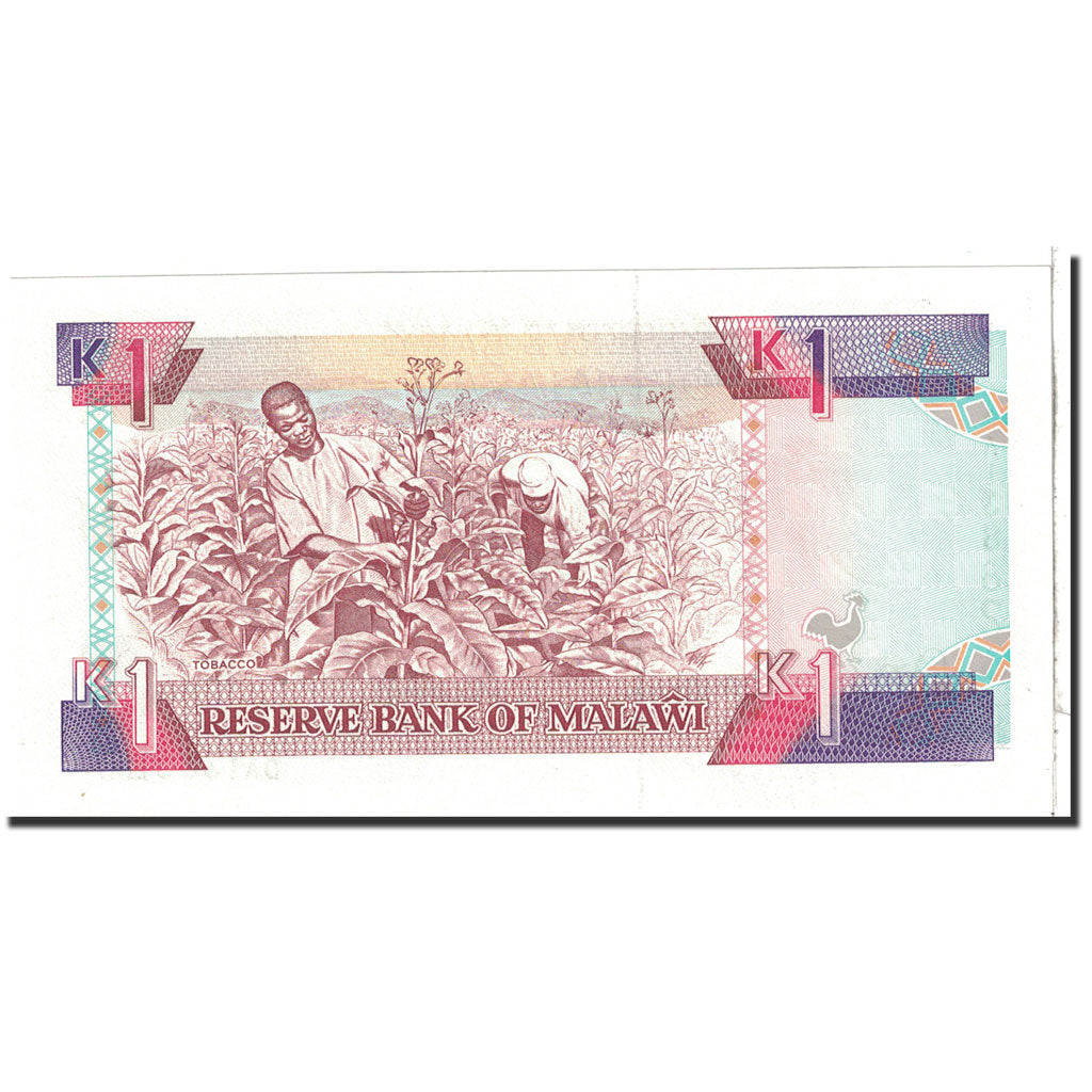 Banknote, Malawi, 1 Kwacha, 1992, 1992-05-01, KM:23b, UNC(65-70)