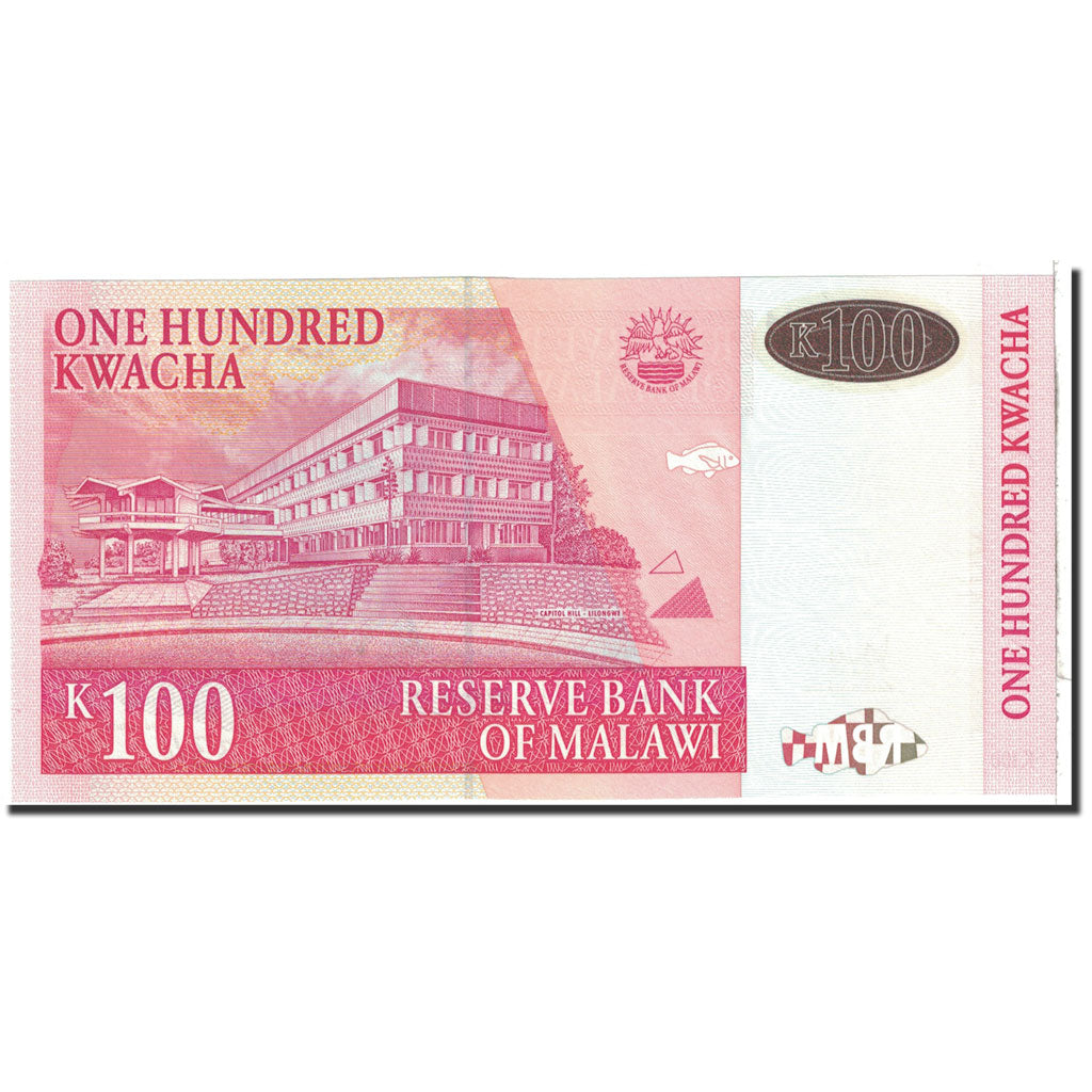 Banknote, Malawi, 100 Kwacha, 2005, 2005-10-31, KM:54a, UNC(65-70)