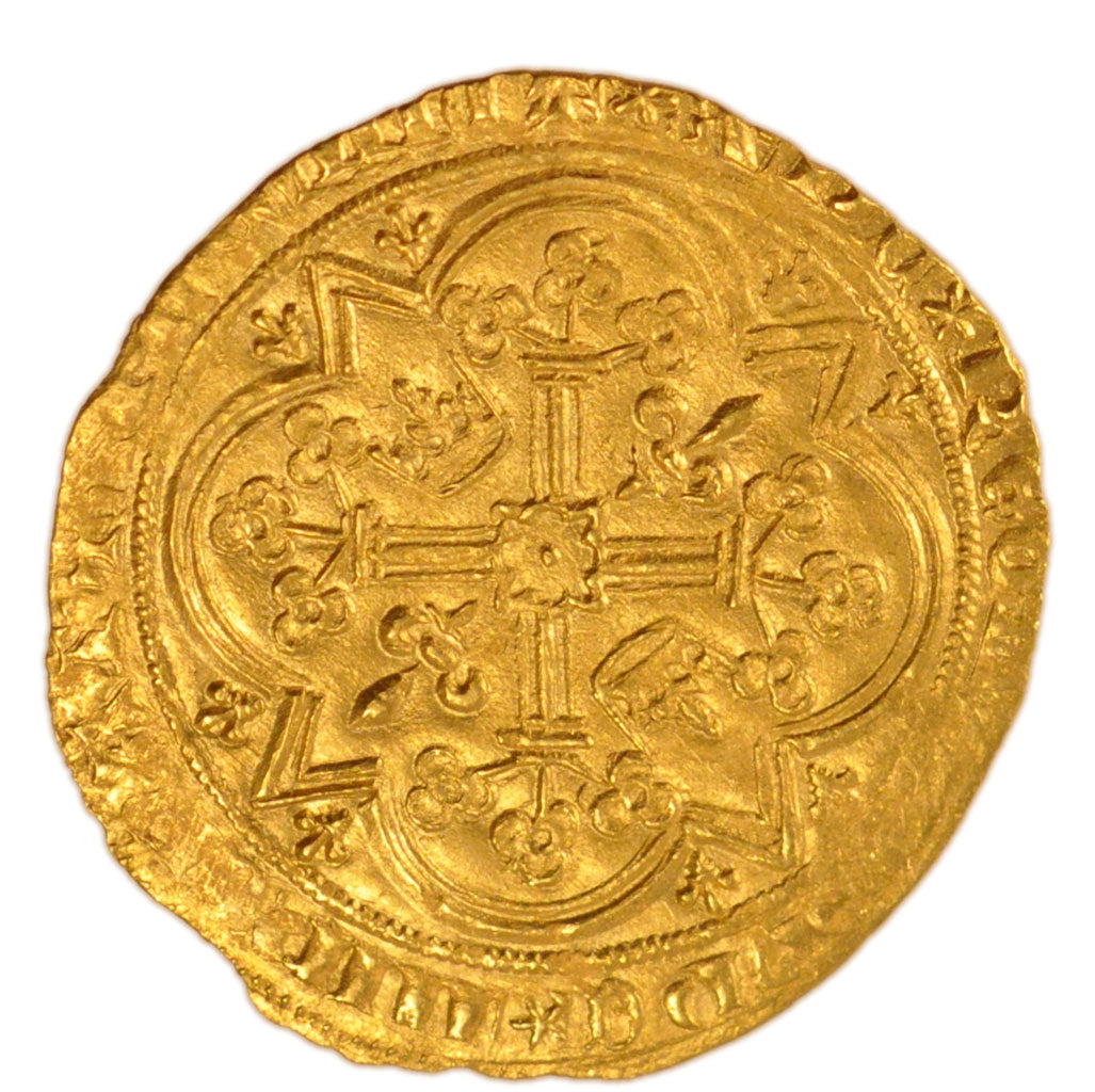 FRANCE, Franc à pied, 1365, VF(30-35), Gold, Duplessy #360, 3.70