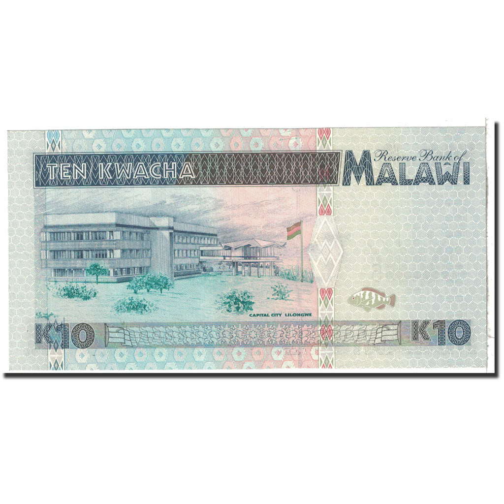 Banknote, Malawi, 10 Kwacha, 1995, 1995-06-01, KM:31, UNC(65-70)