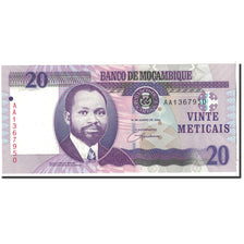 Banknote, Mozambique, 20 Meticas, 2006, 2006-06-16, KM:143a, UNC(65-70)