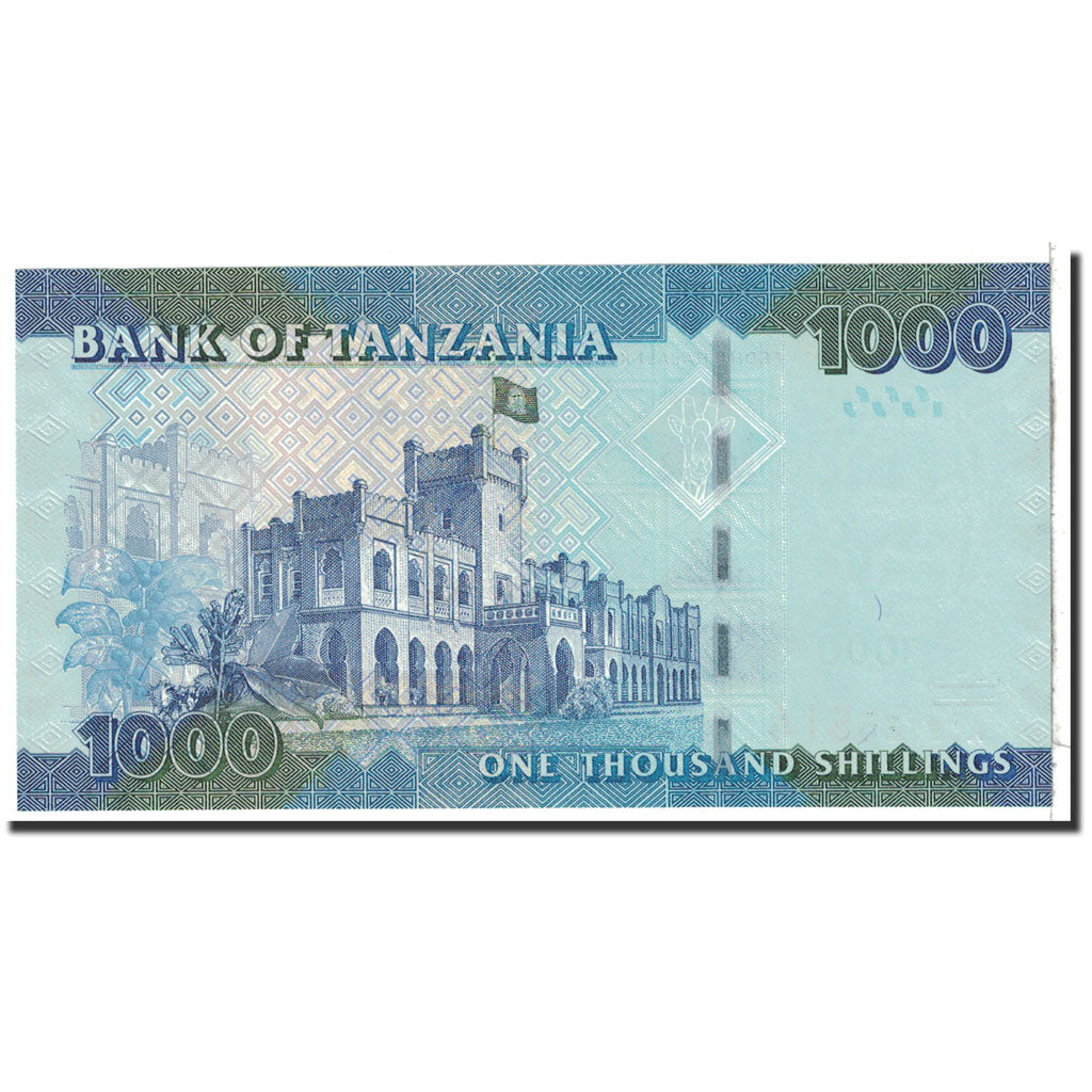 Banknote, Tanzania, 1000 Shilingi, 2010, Undated, KM:41, UNC(65-70)