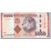Banknote, Tanzania, 2000 Shilingi, 2010, Undated, KM:42, UNC(65-70)