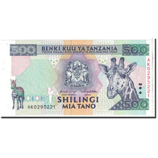 Banknote, Tanzania, 500 Shilingi, 1997, KM:30, UNC(65-70)
