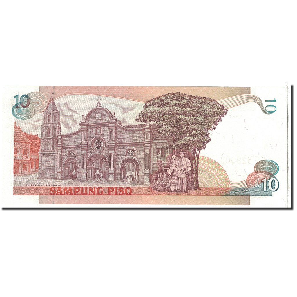 Banknote, Philippines, 10 Piso, 1997, Undated, KM:187a, UNC(65-70)