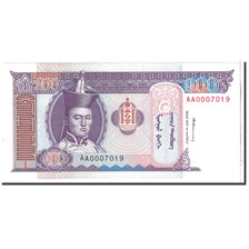 Banknote, Mongolia, 100 Tugrik, 1993, Undated, KM:57, UNC(65-70)