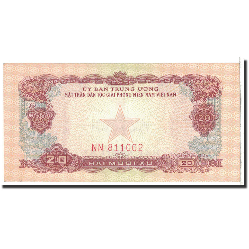 Banknote, South Viet Nam, 20 Xu, 1968, Undated, KM:R2, UNC(63)