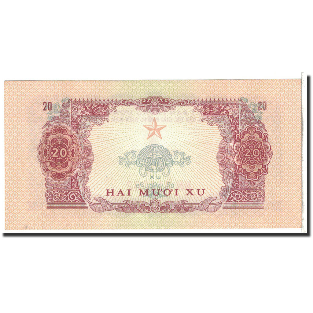 Banknote, South Viet Nam, 20 Xu, 1968, Undated, KM:R2, UNC(63)