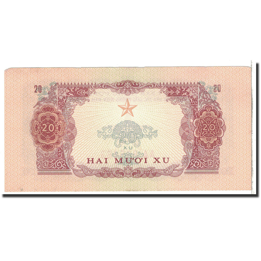 Banknote, South Viet Nam, 20 Xu, 1968, KM:R2, AU(55-58)