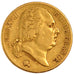 FRANCE, Louis XVIII, 20 Francs, 1822, Paris, EF(40-45), Gold, Gadoury #1028,...
