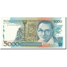 Banknote, Brazil, 5000 Cruzados, 1988, Undated, KM:214a, UNC(65-70)