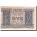 Banconote, Italia, 2 Lire, 1939, KM:27, 1939-11-14, MB+