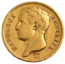 FRANCE, 40 Francs, 1809, Paris, VF(30-35), Gold, Gadoury #1084, 12.80