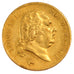 FRANCE, Louis XVIII, 40 Francs, 1818, Lille, KM #713.6, AU(50-53), Gold,...