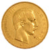 50 Francs Or Napoléon III Tête Nue